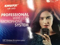 Shure UR26D Micro Wireless karaoke cao cấp chuyên nghiệp không dây sang phin fin giá rẻ nhất