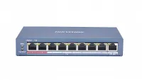 Switch chuyển mạch DS-3E0109P-E/M(B) Hikvision 8 Ports POE