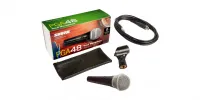 SHURE PGA48-QTR Micro Karaoke cầm tay có dây hướng tính Cardiod Dynamic + Dây cáp XLR-QTR